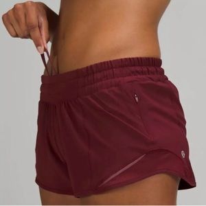 LIMITED EDITION - lululemon shorts 2.5 hotty hot